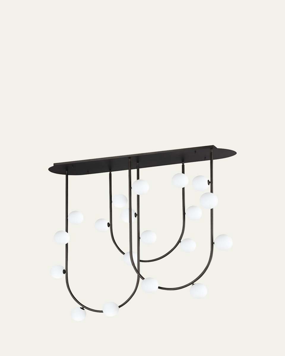 x Nina Magon design from Studio M Contour 19-Light Fixed Stem Ceiling Light 3000K